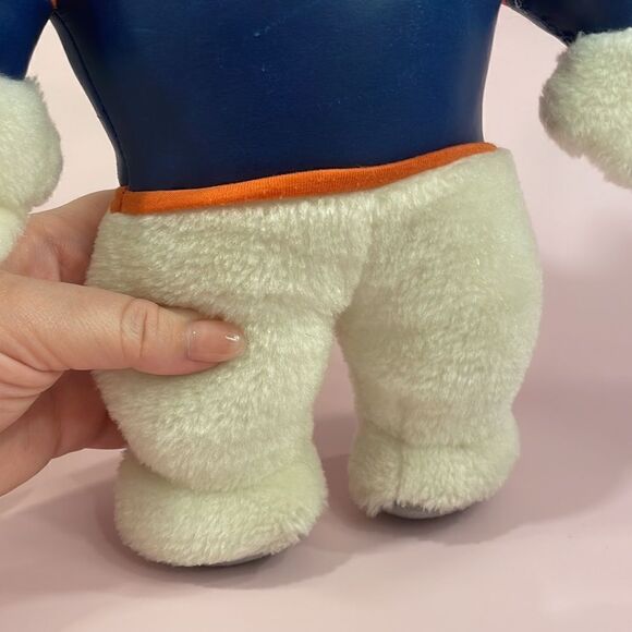 Vintage Denver Broncos souvenir 10" Bulldog Dog Plush Stadium 14” tall 1998 - Picture 6 of 9